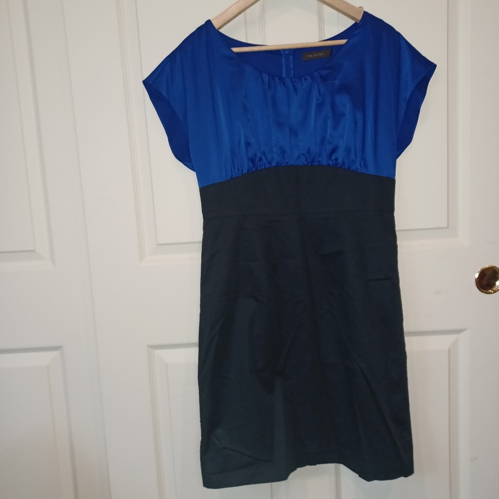 Size 10 - The Limited blue and black dress